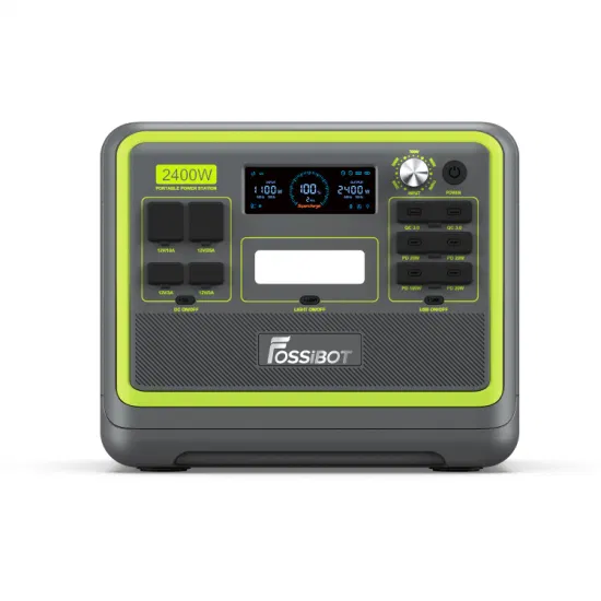 Fossibot Módulo Privado À Prova D 'Água Carregamento Rápido Personalizável 2400 W Estação de Energia Portátil 110 V / 220 V AC DC USB QC3.0 Portas